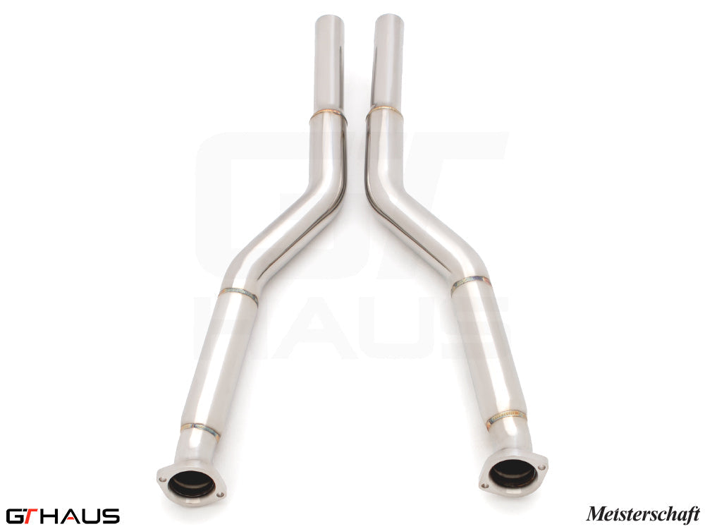 BMW E60 M5 Sedan 2006-2010 Section 1 (replace second cats w/ straight Pipes)