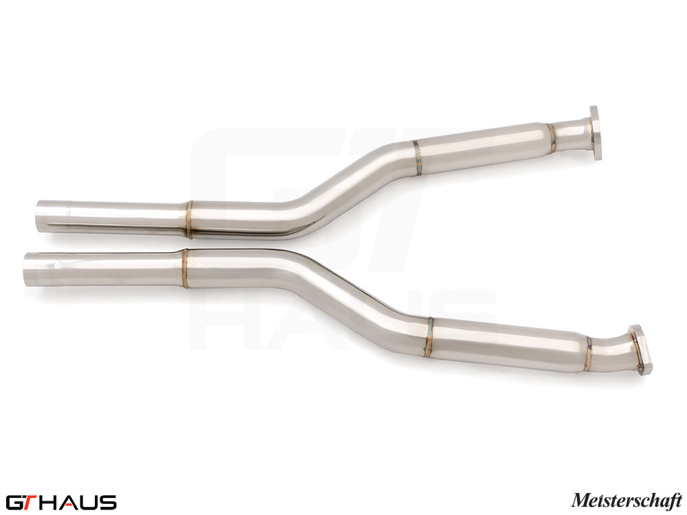 BMW E60 M5 Sedan 2006-2010 Section 1 (replace second cats w/ straight Pipes)