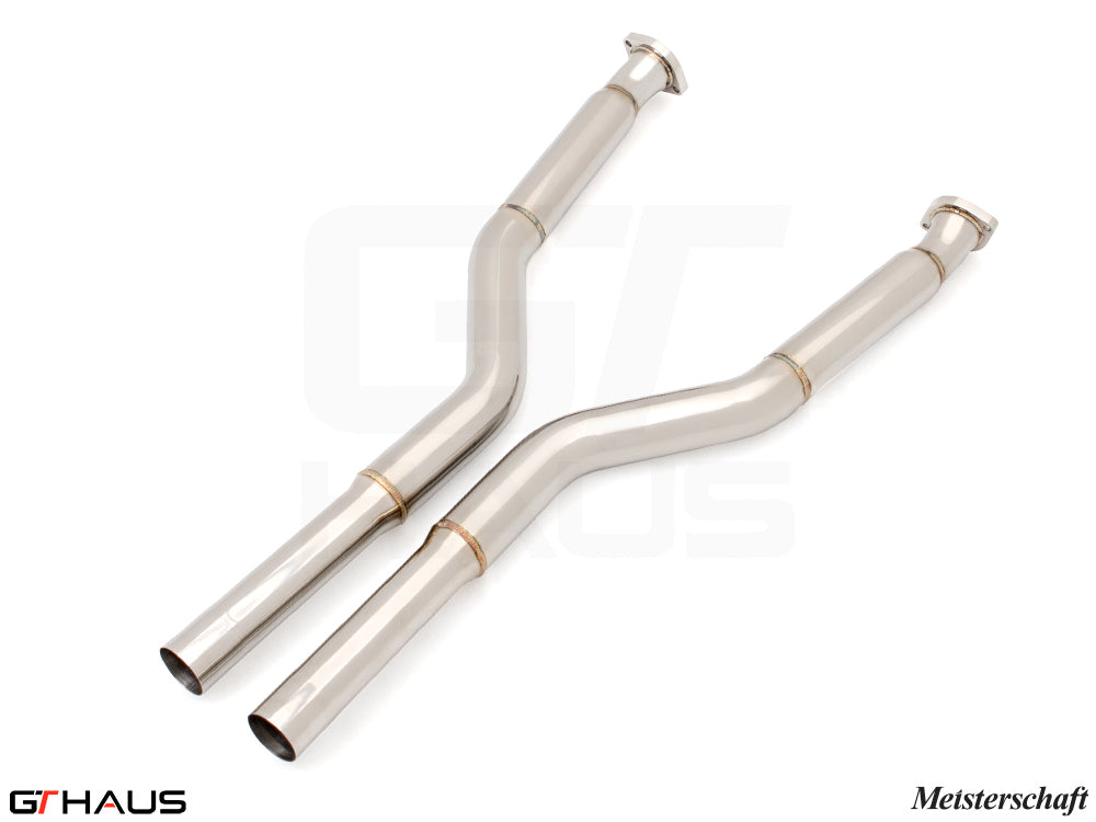 BMW E60 M5 Sedan 2006-2010 Section 1 (replace second cats w/ straight Pipes)