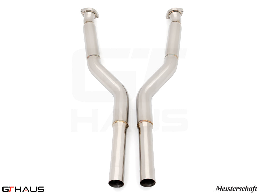 BMW E60 M5 Sedan 2006-2010 Section 1 (replace second cats w/ straight Pipes)