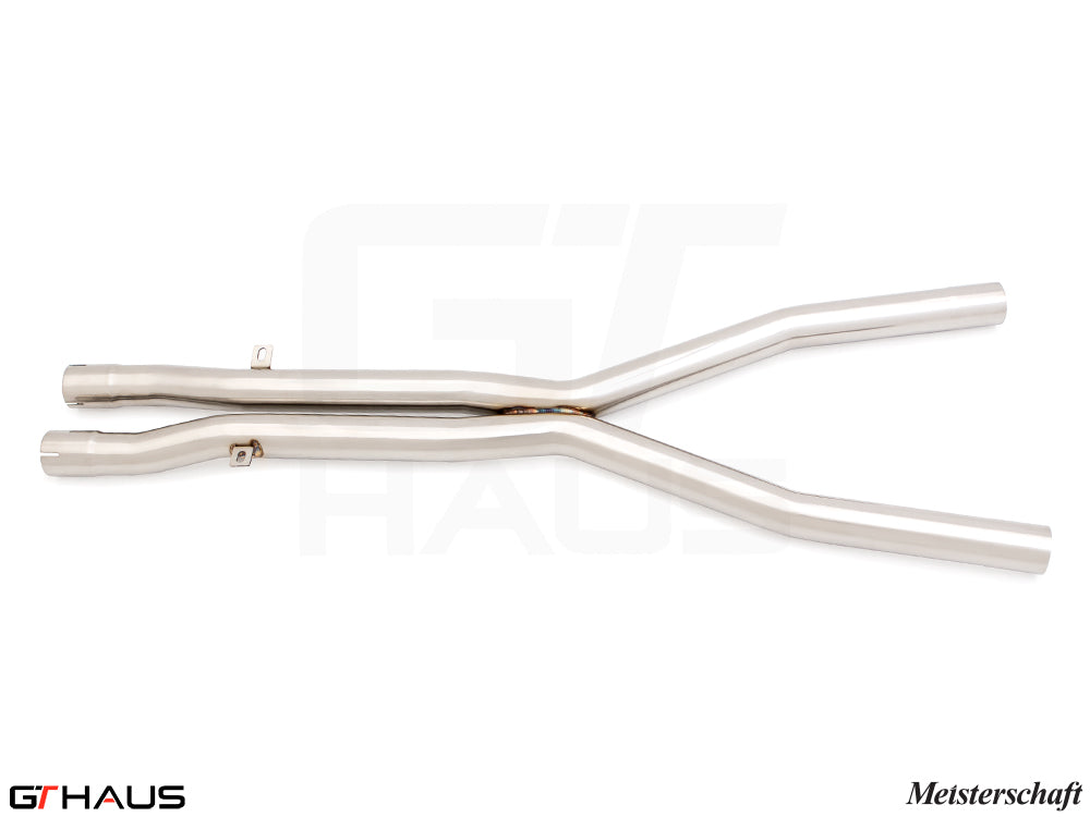 BMW E60 M5 Sedan 2006-2010 Section 2 (replace resonator w/ X-Pipes)