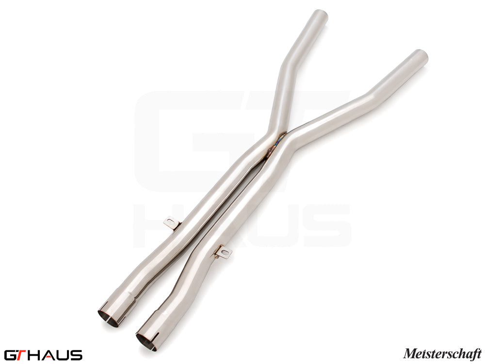 BMW E60 M5 Sedan 2006-2010 Section 2 (replace resonator w/ X-Pipes)
