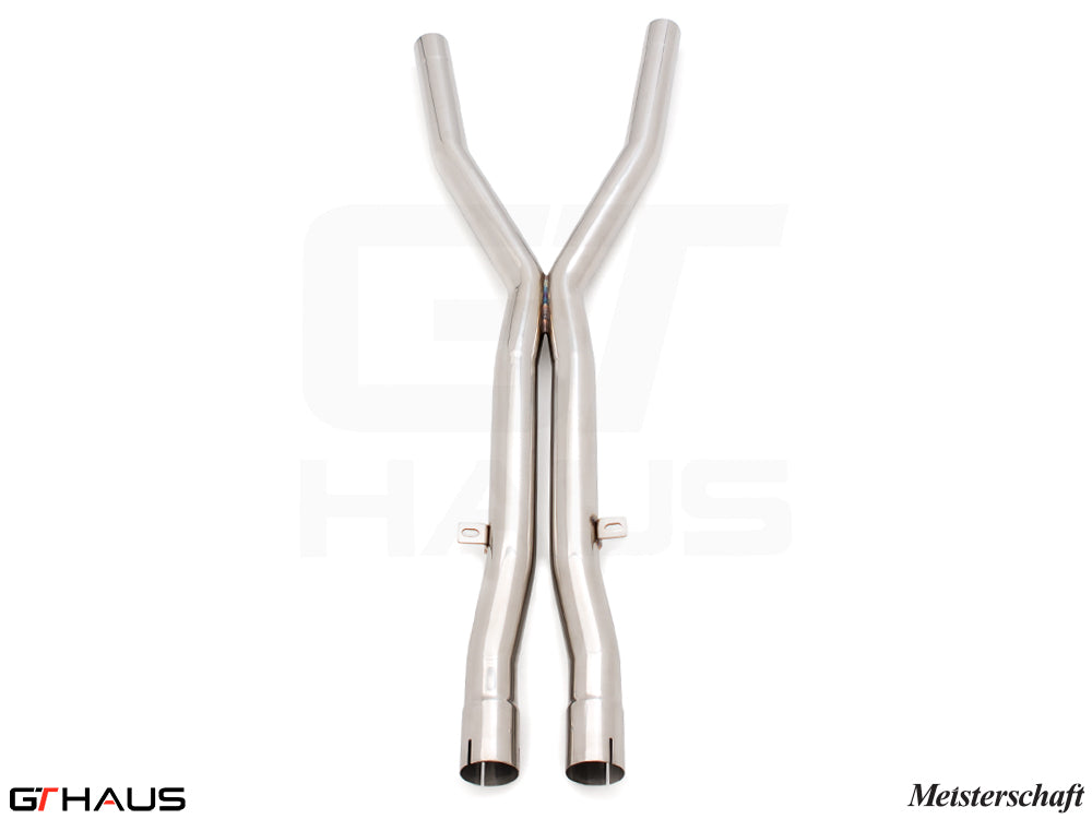 BMW E60 M5 Sedan 2006-2010 Section 2 (replace resonator w/ X-Pipes)