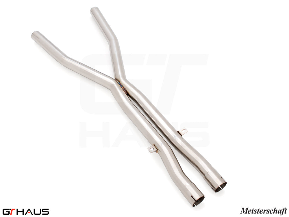 BMW E60 M5 Sedan 2006-2010 Section 2 (replace resonator w/ X-Pipes)