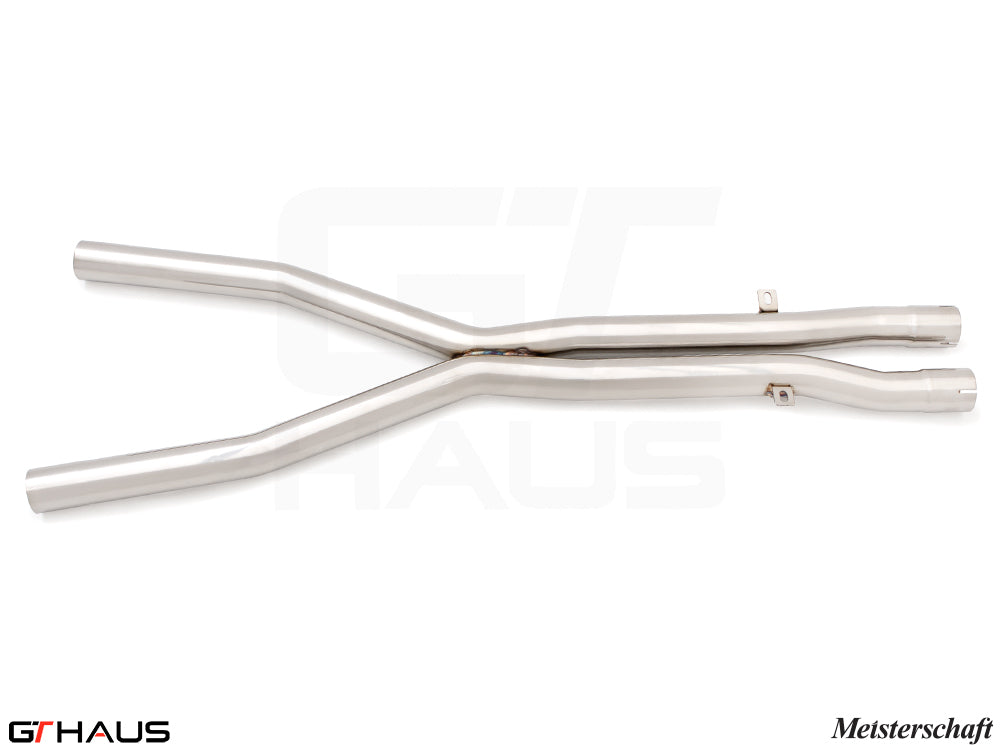 BMW E60 M5 Sedan 2006-2010 Section 2 (replace resonator w/ X-Pipes)