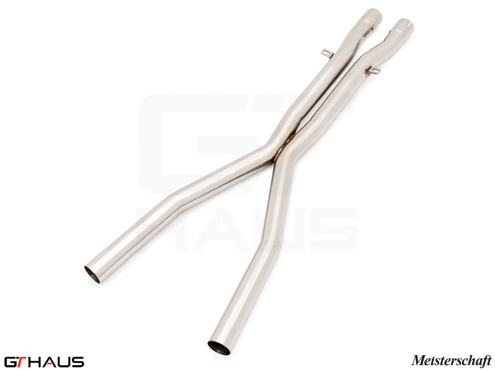 BMW E60 M5 Sedan 2006-2010 Section 2 (replace resonator w/ X-Pipes)