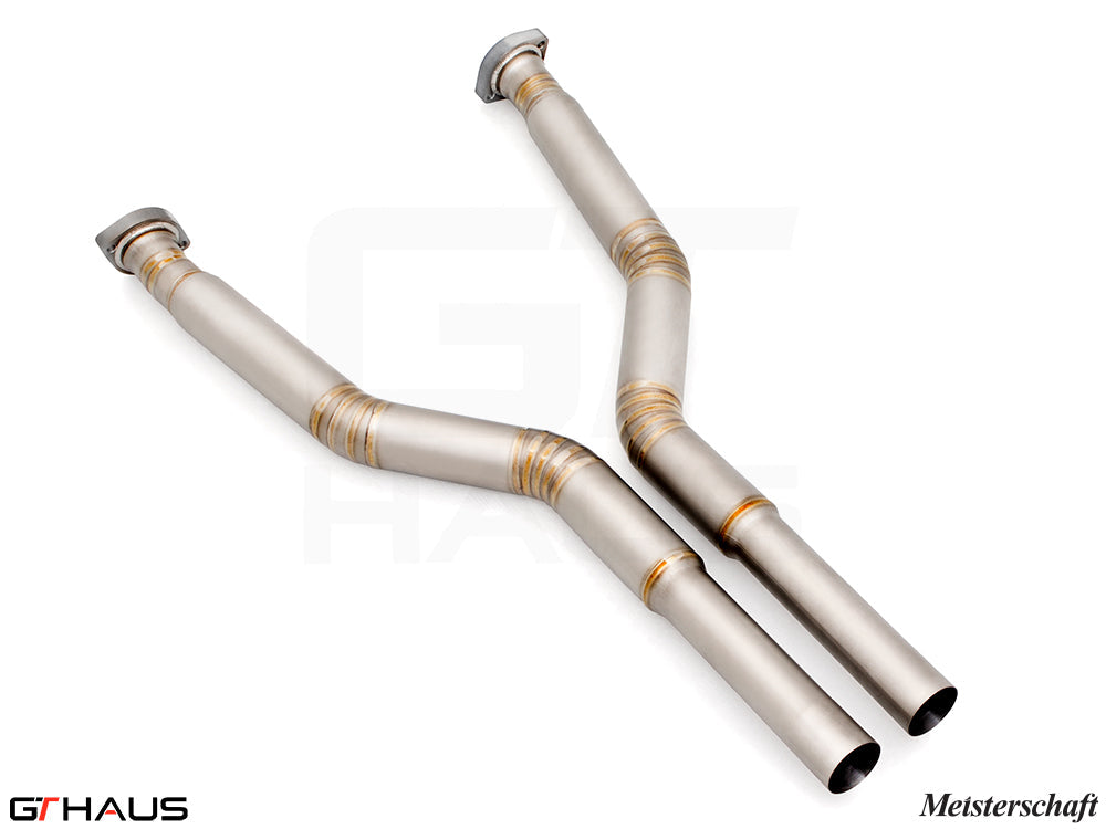 BMW E60 M5 Sedan 2006-2010 Section 1 (replace second cats w/ straight Pipes)