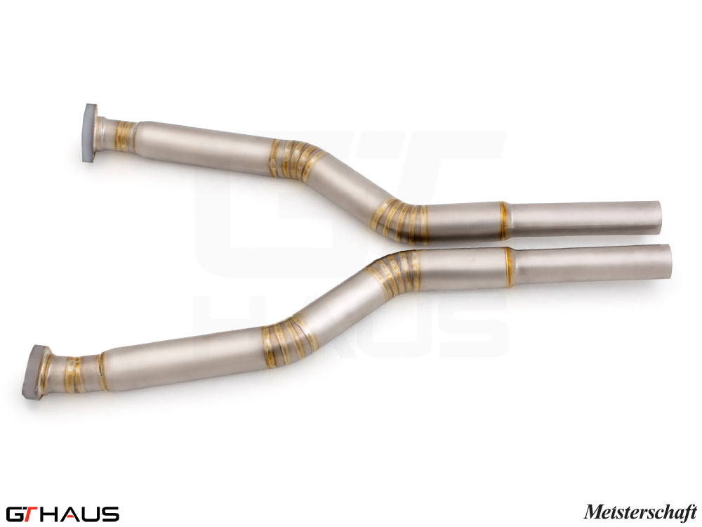 BMW E60 M5 Sedan 2006-2010 Section 1 (replace second cats w/ straight Pipes)