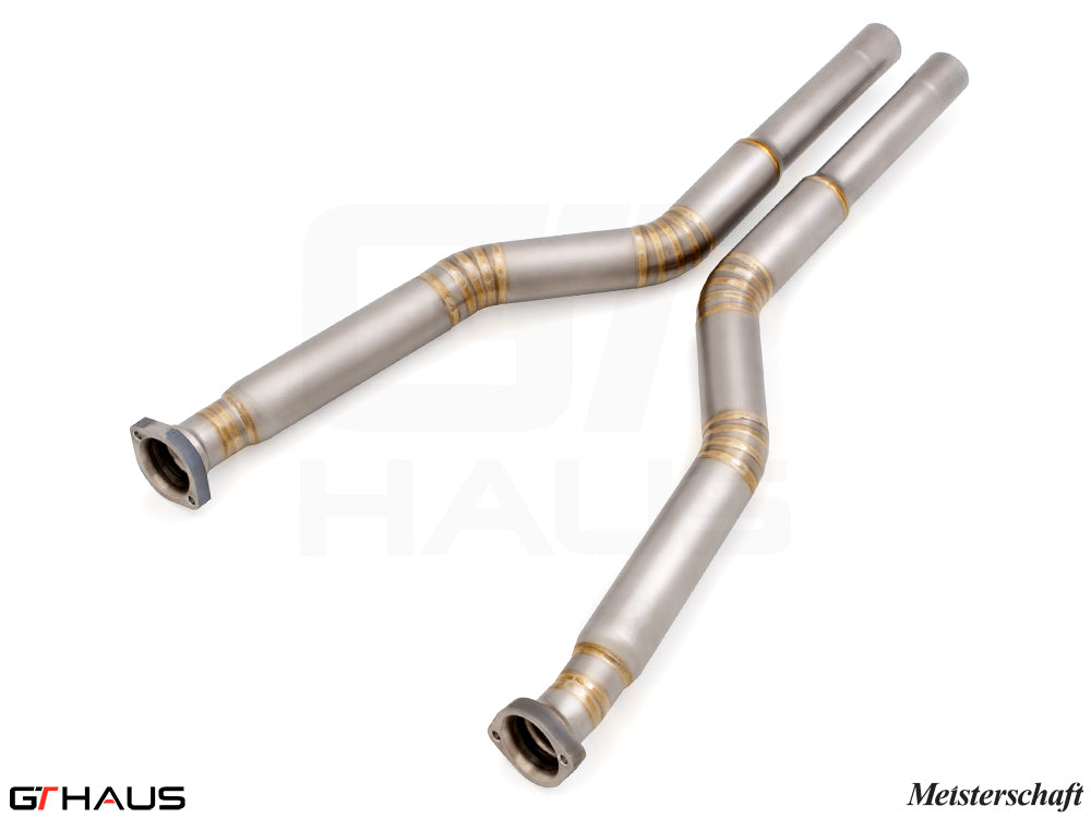 BMW E60 M5 Sedan 2006-2010 Section 1 (replace second cats w/ straight Pipes)