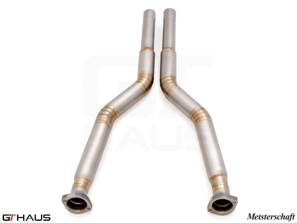 BMW E60 M5 Sedan 2006-2010 Section 1 (replace second cats w/ straight Pipes)