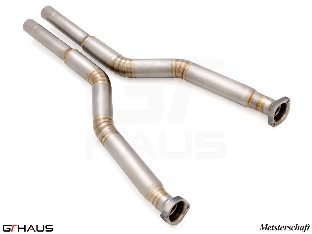 BMW E60 M5 Sedan 2006-2010 Section 1 (replace second cats w/ straight Pipes)