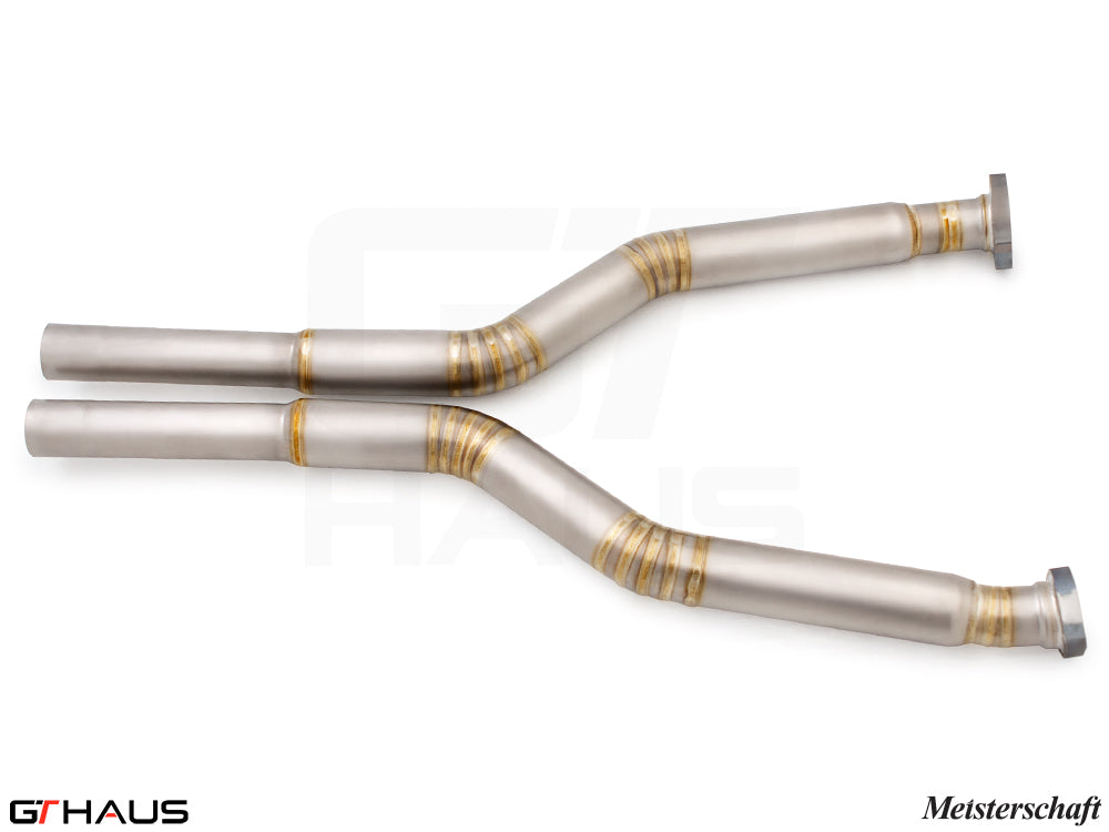 BMW E60 M5 Sedan 2006-2010 Section 1 (replace second cats w/ straight Pipes)
