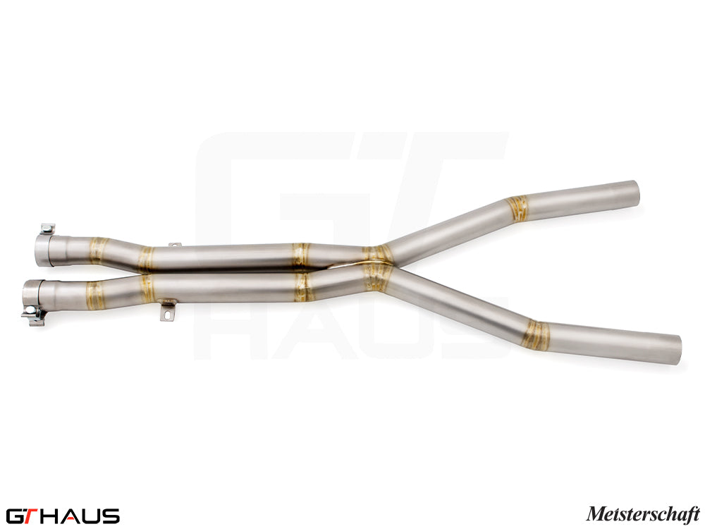 BMW E60 M5 Sedan 2006-2010 Section 2 (replace resonator w/ X-Pipes)