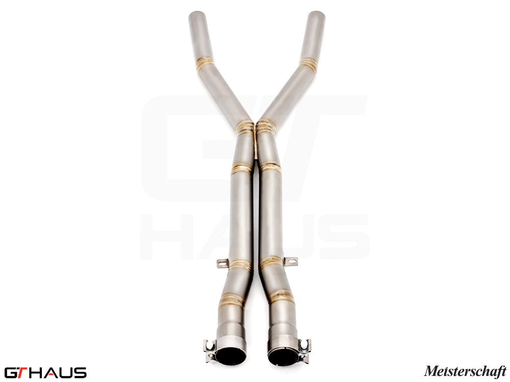 BMW E60 M5 Sedan 2006-2010 Section 2 (replace resonator w/ X-Pipes)