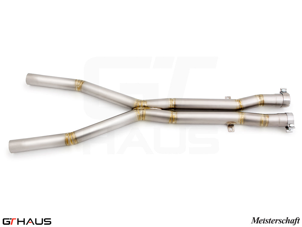 BMW E60 M5 Sedan 2006-2010 Section 2 (replace resonator w/ X-Pipes)