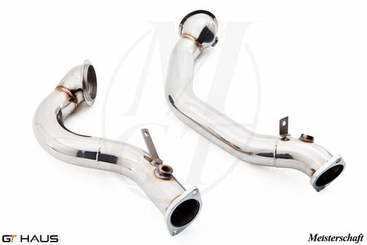 BMW E82/88 1 Series 2008-2013 Down Pipes OBD2 - 400 CEL Sport Cats (N55-135i)