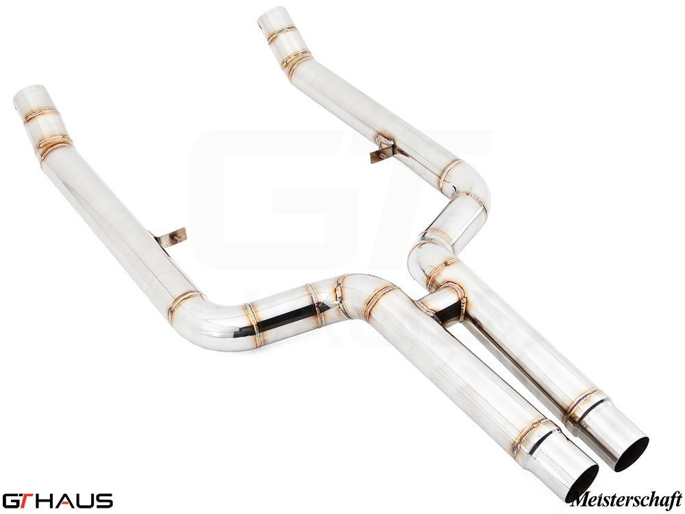BMW F06 6 Series Gran Coupe 4 door 2013-2018 Bolt-on Front Pipe (avoid cutting) 650i only