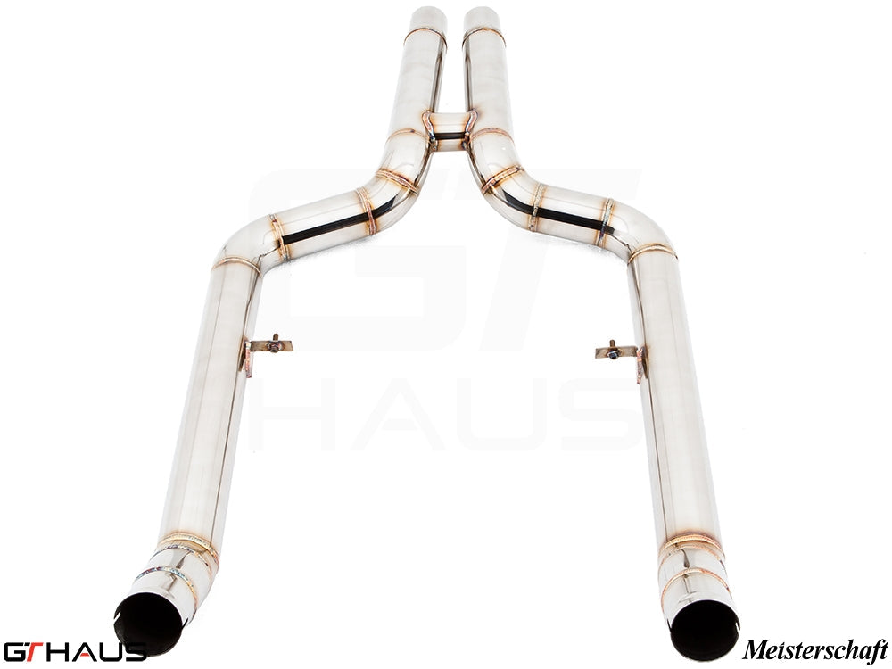 BMW F06 6 Series Gran Coupe 4 door 2013-2018 Bolt-on Front Pipe (avoid cutting) 650i only