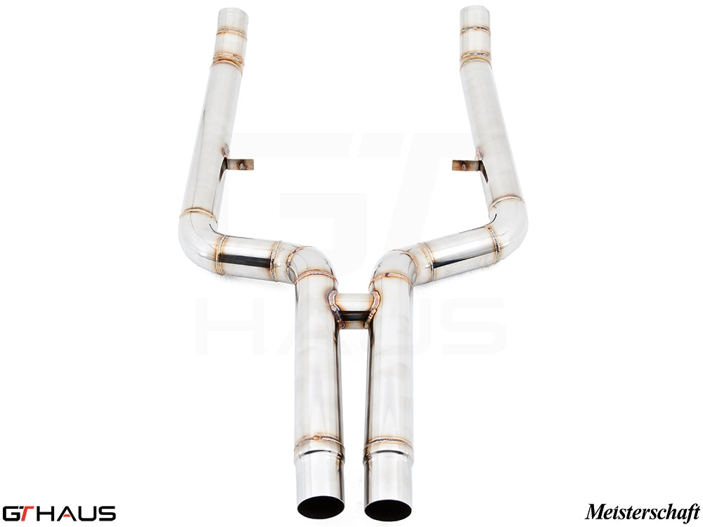 BMW F12/F13 6 Series 2012-2018 Bolt-on Front Pipe (avoid cutting) 650i only