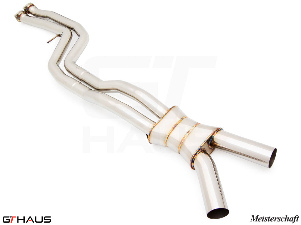 BMW F80/82/83 (M3/M4) 2014-2020 Optional dual LX pipes (with Velocity box) Full Cat-back LX pipes (Dual 65mm piping)