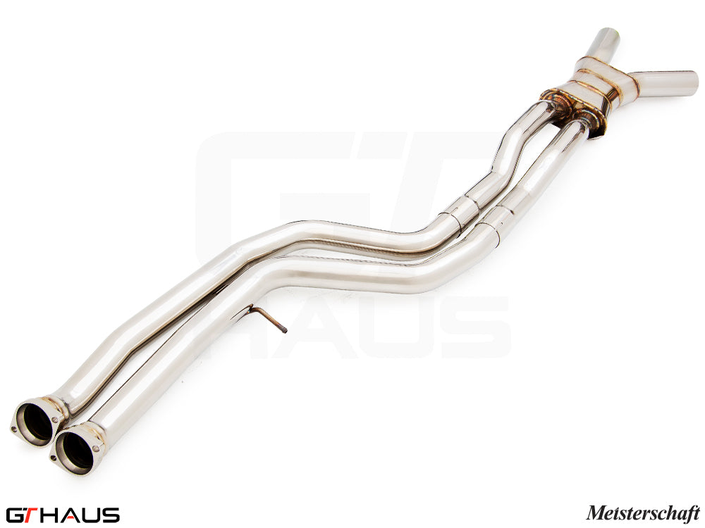 BMW F80/82/83 (M3/M4) 2014-2020 Optional dual LX pipes (with Velocity box) Full Cat-back LX pipes (Dual 65mm piping)