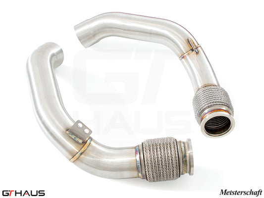 BMW F91/92 M8 / M8 Competition Coupe / Convertible 2020+ Down Pipe - Secondary Cat-Delete