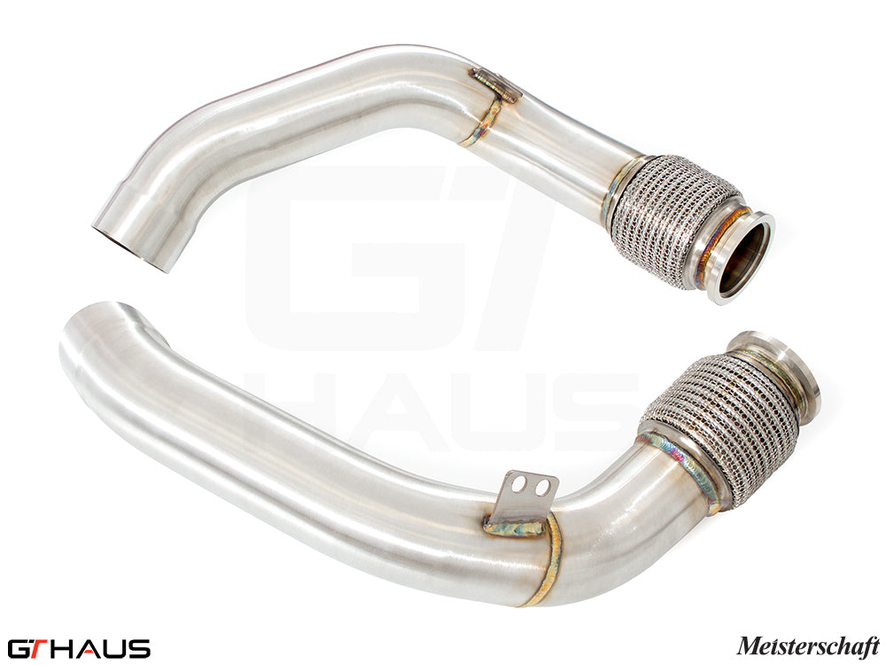 BMW F95 X5M SAV 2020+ Down Pipe - Secondary Cat-Delete