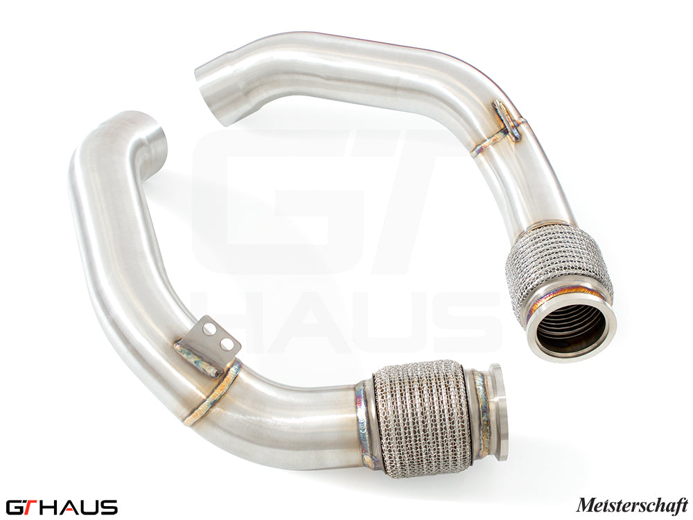 BMW F95 X5M LCI SAV 2024+ Down Pipe - Secondary Cat-Delete