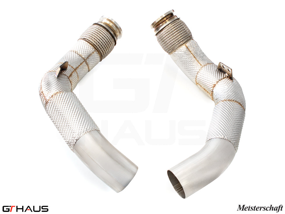 BMW F95 X5M SAV 2020+ Down Pipe - Secondary Cat-Delete