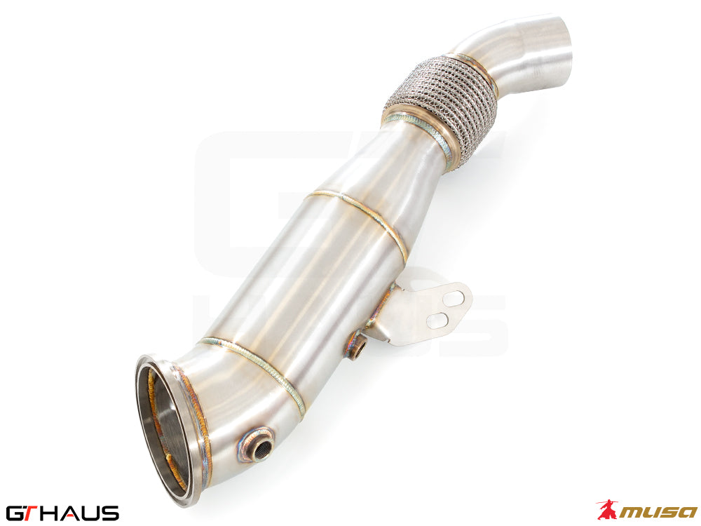 BMW G22/G23 4 Series 440i/xi/(M440i) I-6 (B58) 2022+ Down Pipes OBD2 - 400 CEL Sport Cats
