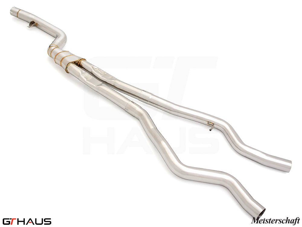 BMW G42 2 Series 240i/xi/(M240i) I-6 (B58) 2023+ Cat-Back LSR Mid Resonator Delete Pipe (B58 Model Only)