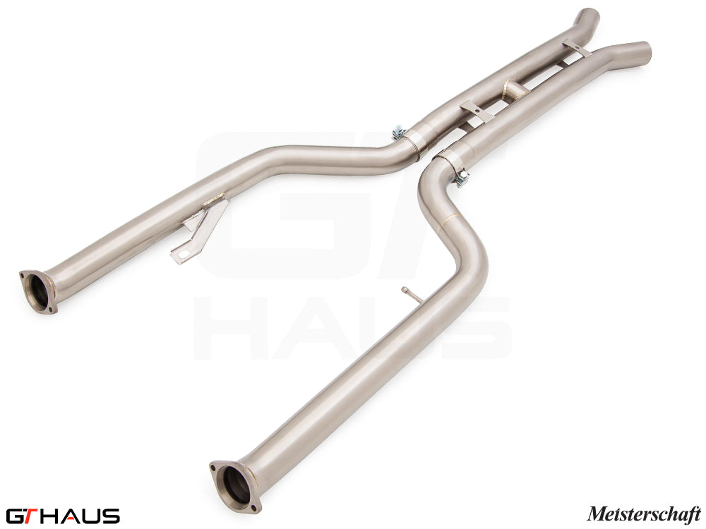 BMW G80/82/83 2021+ Optional dual LX pipes (with Velocity box) Full Cat-back LX pipes (Dual 76mm piping)