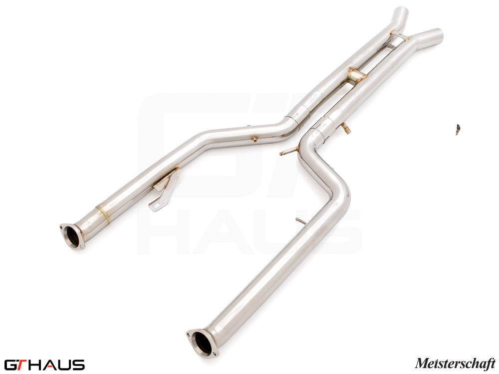 BMW G87 (M2/M2 Competition) 2023+ Full Cat-back LX pipes (Dual 76mm piping)