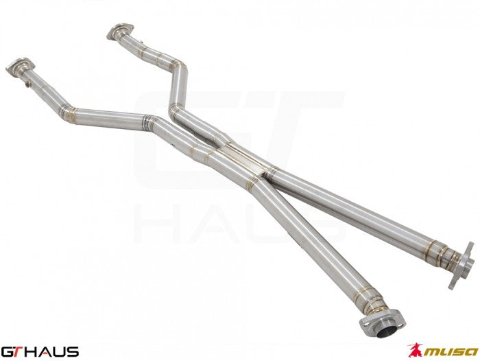 Lexus GS series GS -F (V8) 2012+ Cat-Back LSR pipe (Front + Mid Section)