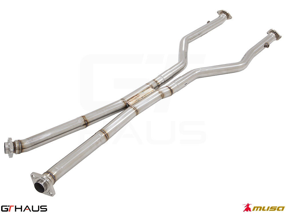 Lexus IS series IS500 (V8) 2021+ Cat-Back LSR pipe (Front + Mid Section)