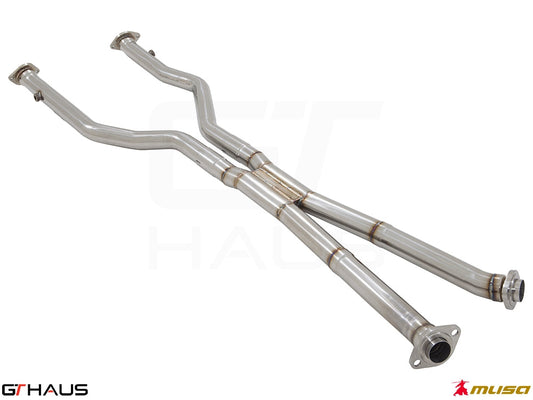 Lexus LC series 2017+ Cat-Back LSR pipe (Front + Mid Section)