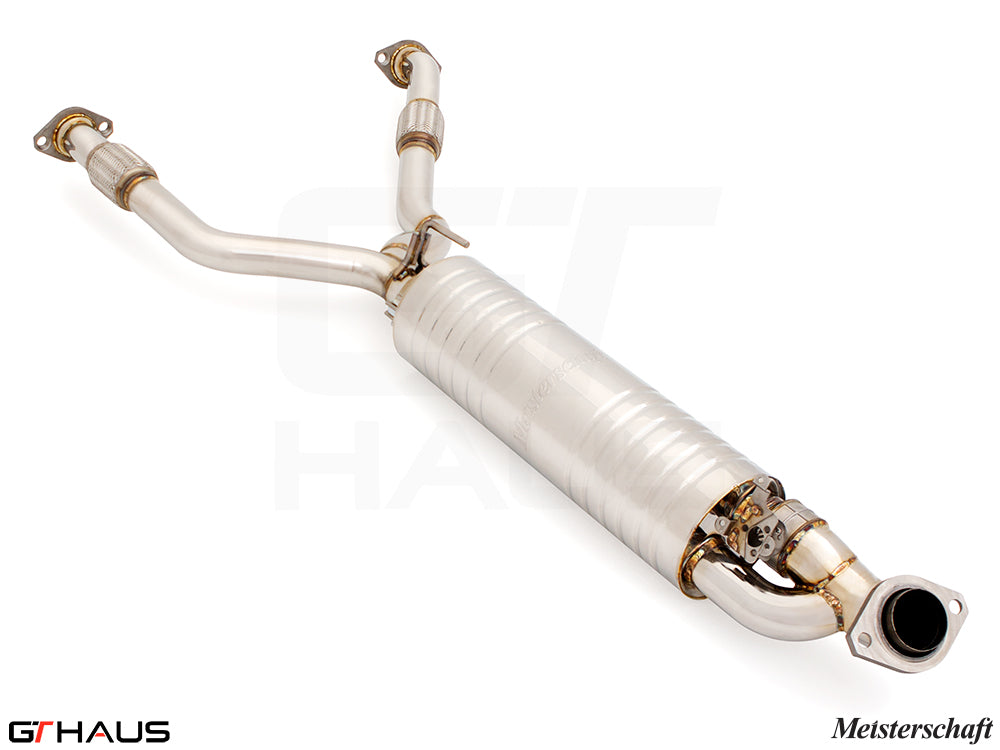 Lexus LX series 2022+ Cat-Back LSR pipe (Front + Mid Section) with EVC control