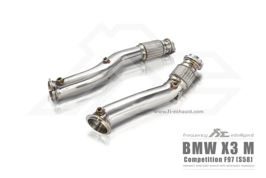 Bmw f97 x3m f98 x4m 3.0tt s58 2019 sport 200 cell downpipe