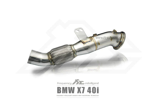 Bmw g07 x7 40i 3.0t b58 2019 catless downpipe